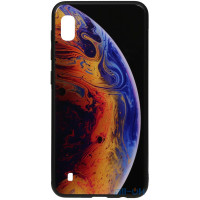 Чохол-накладка TOTO Print Glass Space Case Samsung Galaxy A10 Violet