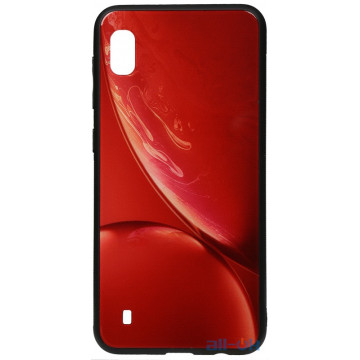 Чохол-накладка TOTO Print Glass Space Case Samsung Galaxy A10 Red