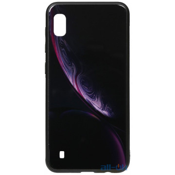Чохол-накладка TOTO Print Glass Space Case Samsung Galaxy A10 Black