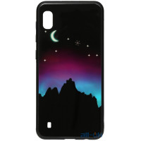Чохол-накладка TOTO Night Light Print Glass Case Samsung Galaxy A10 Young Moon