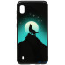 Чохол-накладка TOTO Night Light Print Glass Case Samsung Galaxy A10 Howling Wolf — інтернет магазин All-Ok. фото 1