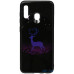 Чохол-накладка TOTO Night Light Print Glass Case Samsung Galaxy A20/A30 Deer — інтернет магазин All-Ok. фото 1