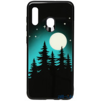 Чохол-накладка TOTO Night Light Print Glass Case Samsung Galaxy A20/A30 Full Moon