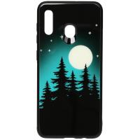 Чохол-накладка TOTO Night Light Print Glass Case Samsung Galaxy A20/A30 Full Moon