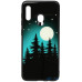 Чохол-накладка TOTO Night Light Print Glass Case Samsung Galaxy A20/A30 Full Moon — інтернет магазин All-Ok. фото 1