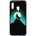 Чохол-накладка TOTO Night Light Print Glass Case Samsung Galaxy A20/A30 Howling Wolf — інтернет магазин All-Ok. фото 1