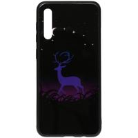Чохол-накладка TOTO Night Light Print Glass Case Samsung Galaxy A30s/A50/A50s Deer