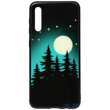 Чохол-накладка TOTO Night Light Print Glass Case Samsung Galaxy A30s/A50/A50s Full Moon