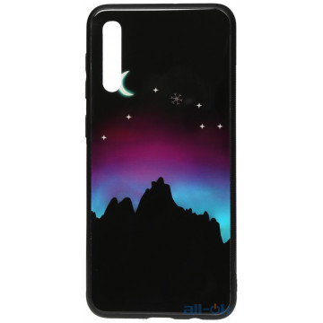 Чохол-накладка TOTO Night Light Print Glass Case Samsung Galaxy A30s/A50/A50s Young Moon