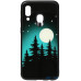 Чохол-накладка TOTO Night Light Print Glass Case Samsung Galaxy A40 Full Moon — інтернет магазин All-Ok. фото 1