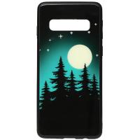 Чохол-накладка TOTO Night Light Print Glass Case Samsung Galaxy S10 Plus Full Moon