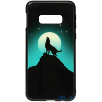 Чохол-накладка TOTO Night Light Print Glass Case Samsung Galaxy S10e Howling Wolf