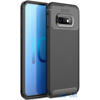 Чохол-накладка TOTO TPU Carbon Fiber 1,5mm Case Samsung Galaxy S10e Black