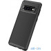 Чохол-накладка TOTO TPU Carbon Fiber 1,5mm Case Samsung Galaxy S10 Black — інтернет магазин All-Ok. фото 2