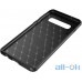 Чохол-накладка TOTO TPU Carbon Fiber 1,5mm Case Samsung Galaxy S10 Black — інтернет магазин All-Ok. фото 6