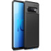 Чохол-накладка TOTO TPU Carbon Fiber 1,5mm Case Samsung Galaxy S10 Black — інтернет магазин All-Ok. фото 1