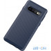 Чохол-накладка TOTO TPU Carbon Fiber 1,5mm Case Samsung Galaxy S10 Plus Dark Blue — інтернет магазин All-Ok. фото 2