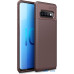 Чохол-накладка TOTO TPU Carbon Fiber 1,5mm Case Samsung Galaxy S10 Coffee — інтернет магазин All-Ok. фото 1
