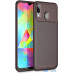 Чохол-накладка TOTO TPU Carbon Fiber 1,5mm Case Samsung Galaxy M20 Coffee — інтернет магазин All-Ok. фото 1