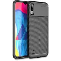 Чохол-накладка TOTO TPU Carbon Fiber 1,5mm Case Samsung Galaxy M10 Black