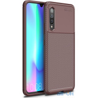 Чохол-накладка TOTO TPU Carbon Fiber 1,5mm Case Samsung Galaxy A90 5G Coffee
