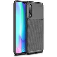 Чохол-накладка TOTO TPU Carbon Fiber 1,5mm Case Samsung Galaxy A90 5G Black