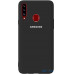 Чохол-накладка TOTO Silicone Full Protection Case Samsung Galaxy A20s Black — інтернет магазин All-Ok. фото 1