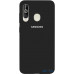 Чохол-накладка TOTO Silicone Full Protection Case Samsung Galaxy A60/M40 Black — інтернет магазин All-Ok. фото 1