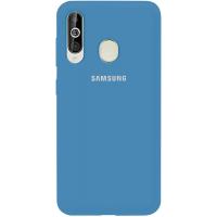 Чохол-накладка TOTO Silicone Full Protection Case Samsung Galaxy A60/M40 Navy Blue