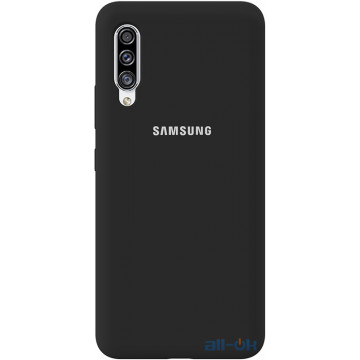 Чохол-накладка TOTO Silicone Full Protection Case Samsung Galaxy A90 5G Black
