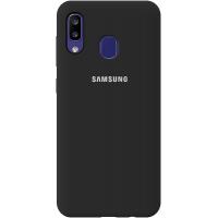 Чохол-накладка TOTO Silicone Full Protection Case Samsung Galaxy M10s/A20/A30 Black