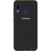 Чохол-накладка TOTO Silicone Full Protection Case Samsung Galaxy M10s/A20/A30 Black — інтернет магазин All-Ok. фото 1