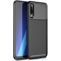 Чохол-накладка TOTO TPU Carbon Fiber 1,5mm Case Samsung Galaxy A30s/A50/A50s Black