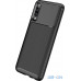 Чохол-накладка TOTO TPU Carbon Fiber 1,5mm Case Samsung Galaxy A30s/A50/A50s Black — інтернет магазин All-Ok. фото 7