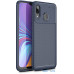 Чохол-накладка TOTO TPU Carbon Fiber 1,5mm Case Samsung Galaxy A20/A30 Dark Blue — інтернет магазин All-Ok. фото 1