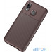Чохол-накладка TOTO TPU Carbon Fiber 1,5mm Case Samsung Galaxy A20/A30 Coffee — інтернет магазин All-Ok. фото 2
