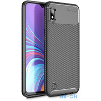 Чохол-накладка TOTO TPU Carbon Fiber 1,5mm Case Samsung Galaxy A10 Black