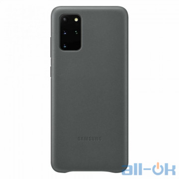 Чохол для смартфона Samsung G985 Galaxy S20 Plus Leather Cover Gray (EF-VG985LJEG)