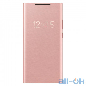 Чохол для смартфона Samsung N985 Galaxy Note 20 Ultra LED View Cover Copper Brown (EF-NN985PAEG)