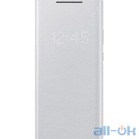 Чохол для смартфона Samsung N985 Galaxy Note 20 Ultra LED View Cover White Silver (EF-NN985PSEG)