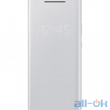 Чохол для смартфона Samsung N985 Galaxy Note 20 Ultra LED View Cover White Silver (EF-NN985PSEG)