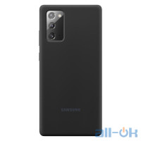 Чохол для смартфону Samsung N980 Galaxy Notе 20 Silicone Cover Black (EF-PN980TBEG)