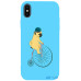 Чохол-накладка TOTO Matt TPU 2mm Print Case Apple iPhone X/XS #10 Dog Ride Sky Blue — інтернет магазин All-Ok. фото 1