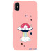 Чохол-накладка TOTO Matt TPU 2mm Print Case Apple iPhone X/XS #17 Ufo Pink — інтернет магазин All-Ok. фото 1