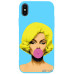Чохол-накладка TOTO Matt TPU 2mm Print Case Apple iPhone X/XS #44 Monro Sky Blue — інтернет магазин All-Ok. фото 1