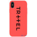 Чохол-накладка TOTO Matt TPU 2mm Print Case Apple iPhone X/XS #45 Travel Orange — інтернет магазин All-Ok. фото 1