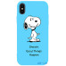 Чохол-накладка TOTO Matt TPU 2mm Print Case Apple iPhone X/XS #64 Snoopy Sky Blue — інтернет магазин All-Ok. фото 1