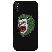 Чохол-накладка TOTO Matt TPU 2mm Print Case Apple iPhone XS Max #12 Green Lion Black
