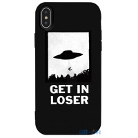 Чохол-накладка TOTO Matt TPU 2mm Print Case Apple iPhone XS Max #18 Ufo Loser Black