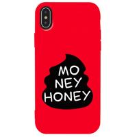 Чохол-накладка TOTO Matt TPU 2mm Print Case Apple iPhone XS Max #43 Moneyhoney Red